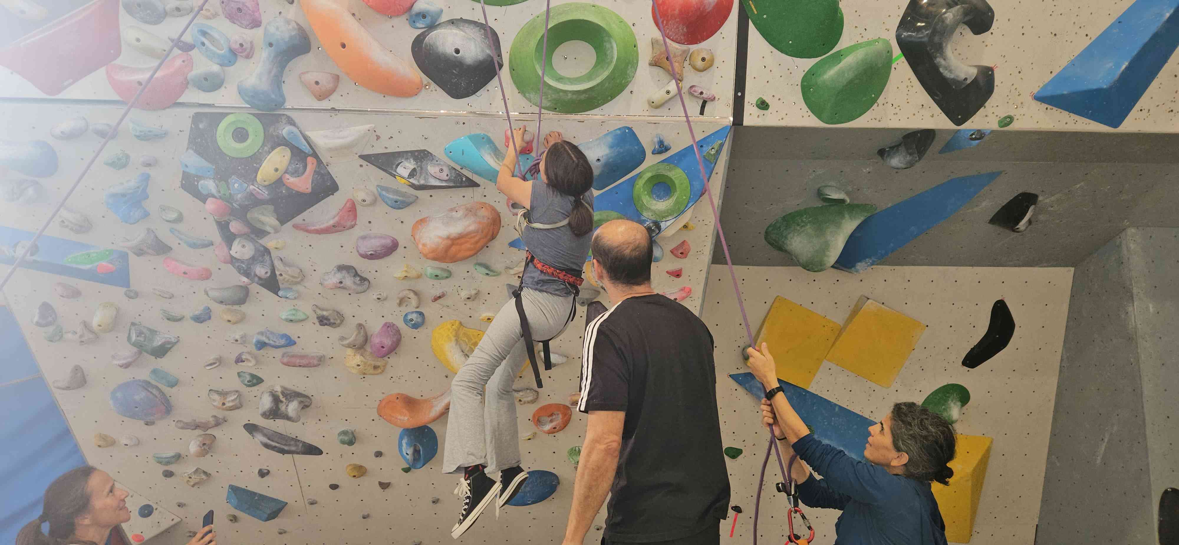 imagem da aula de escalada 14